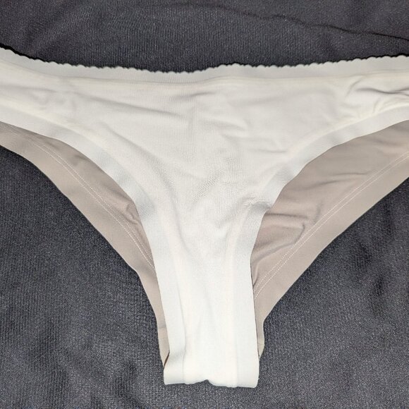 Lululemon Will the Wave Skimpy Bikini Bottom Size 2 White - Picture 7 of 11